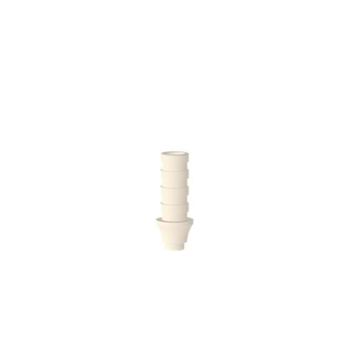 T6 GEÇICI ABUTMENT / Ø 4,5 mm PLATFORM / TÜM ÇAPLAR IÇIN / TITANYUM / NO-HEX